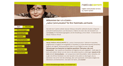 Desktop Screenshot of nativacomm.net